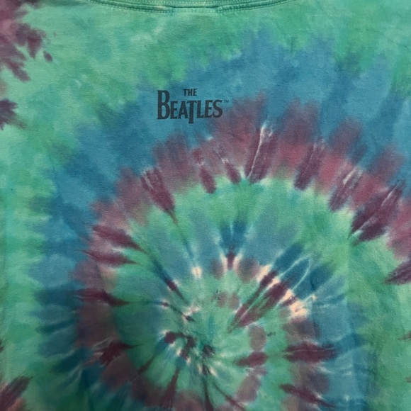 Vintage Liquid Blue Beatles T-Shirt - Picture 3 of 3